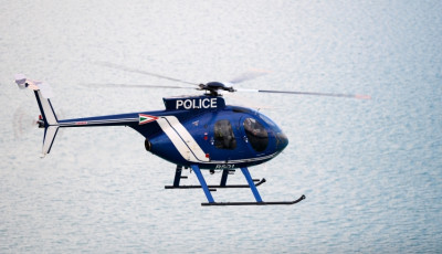 A Balatonba zuhant egy rendőrs&eacute;gi helikopter