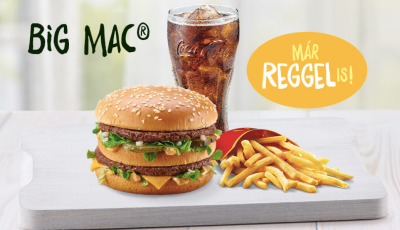 Big Mac reggelire? Igen, m&aacute;r Kaposv&aacute;ron is!