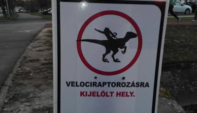 Velociraptoroz&aacute;sra kijel&ouml;lt hely! - Mi t&ouml;rt&eacute;nik a V&aacute;rosligetben?