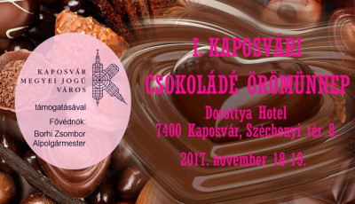 Novemberben megrendezik Kaposv&aacute;ron az első Csokol&aacute;d&eacute; &Ouml;r&ouml;m&uuml;nnepet!