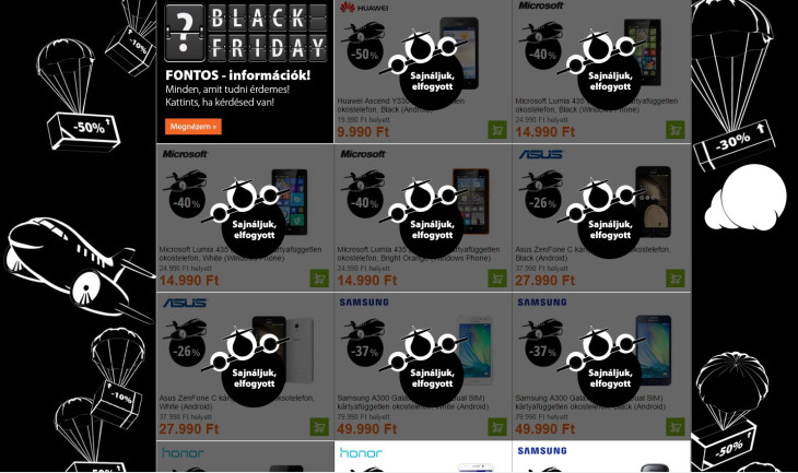 Baszki, akkor most lecsúsztam a Black Friday-ről?