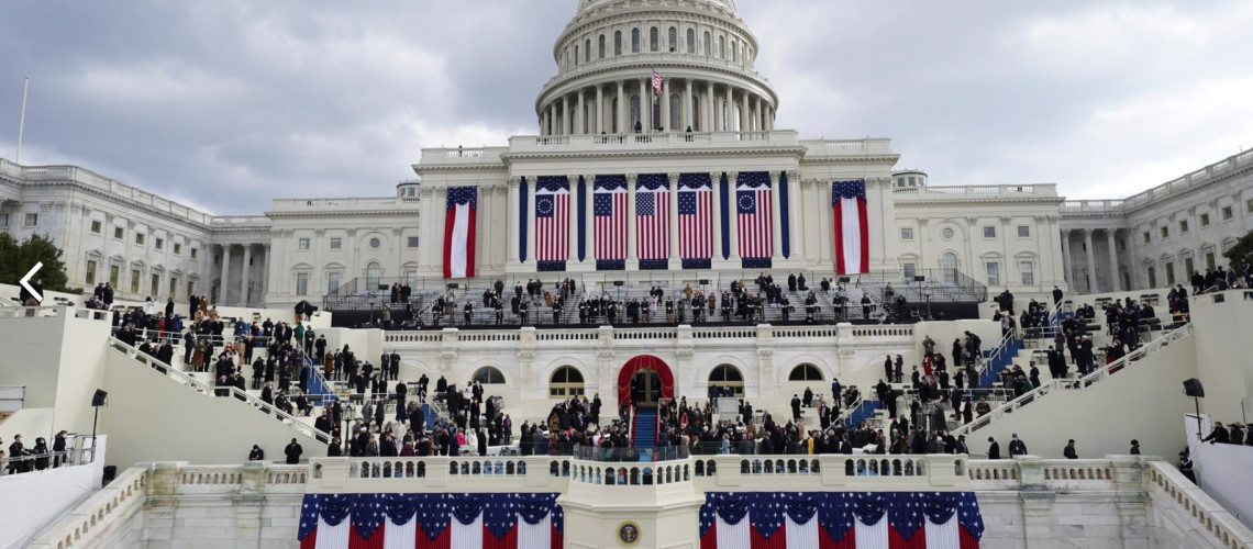 Beiktatt&aacute;k Joe Bident, az Amerikai Egyes&uuml;lt &Aacute;llamok 46. eln&ouml;k&eacute;t