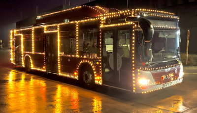 Ism&eacute;t elindul a f&eacute;nybusz Kaposv&aacute;ron