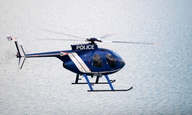 A Balatonba zuhant egy rendőrs&eacute;gi helikopter
