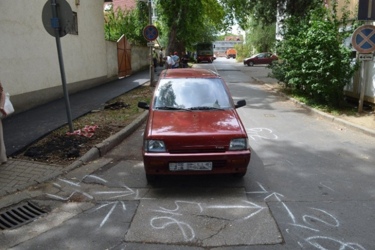 Gyalogost gázoltak a Tallián Gyula utcánál