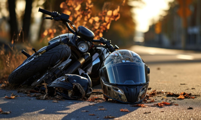 Motoros baleset az M7-esen, lez&aacute;rt&aacute;k a Budapestről &eacute;rkező s&aacute;vot