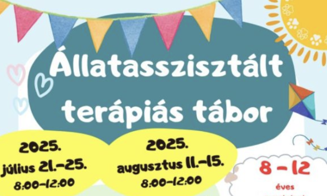 &Aacute;llatassziszt&aacute;lt ter&aacute;pi&aacute;s t&aacute;bor