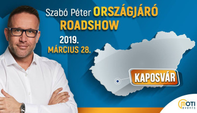 Szab&oacute; P&eacute;ter l&aacute;zban &eacute;g a v&aacute;ros! - M&aacute;ris elkelt az &ouml;sszes jegy a m&aacute;rciusi előad&aacute;sra