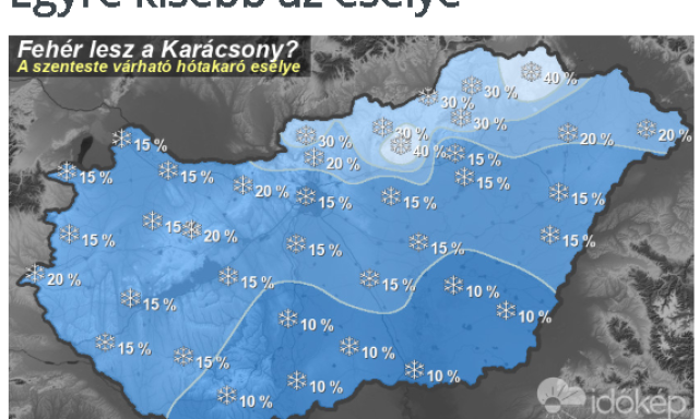 Itt a válasz a nagy kérdésre: Lesz-e fehér karácsonyunk Somogyban?
