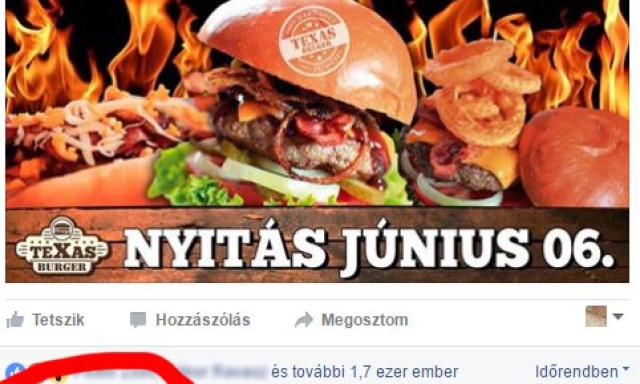 &quot;T&uacute;l j&oacute;l&quot; siker&uuml;lt a Texas Burger nyit&oacute;napja