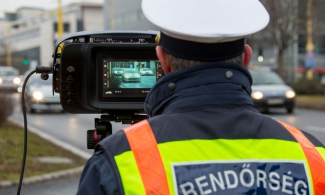 Szerd&aacute;n j&ouml;n a speedmaraton, mutatjuk hol m&eacute;rnek a rendőr&ouml;k Somogyban