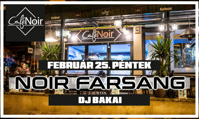 Farsangi mulats&aacute;ggal k&eacute;sz&uuml;l a Caf&eacute; Noir