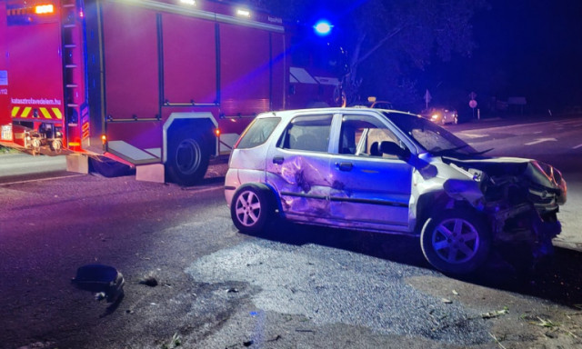 Nem egy m&aacute;sik aut&oacute;t, hanem egy vadat g&aacute;zolt el ez az aut&oacute;