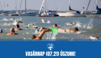 Hivatalos! - Vas&aacute;rnap megrendezik a Balaton - &aacute;t&uacute;sz&aacute;st