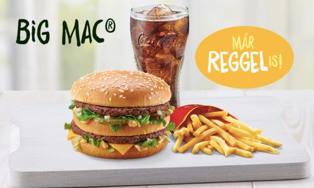 Big Mac reggelire? Igen, m&aacute;r Kaposv&aacute;ron is!