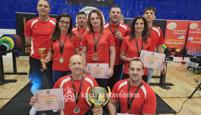 Somogyi tűzolt&oacute;k &aacute;lltak dobog&oacute;ra az Orsz&aacute;gos Fekvenyom&oacute;-bajnoks&aacute;gon