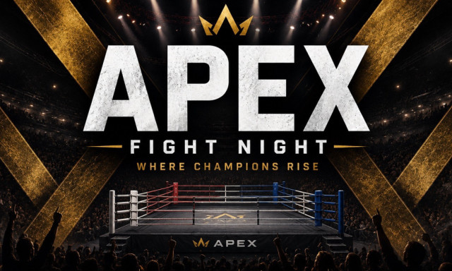 Nyerj p&aacute;ros bel&eacute;pőt az Apex Fight Night k&uuml;zdősport g&aacute;l&aacute;ra!