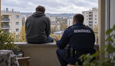 &Ouml;ngyilkoss&aacute;gba menek&uuml;lt volna egy kaposv&aacute;ri f&eacute;rfi, egy rendőr mentette meg