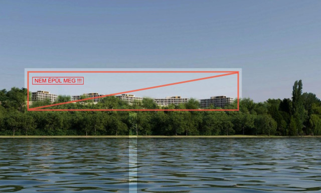 M&eacute;gsem &eacute;p&uuml;lhet meg a 105 lak&aacute;sos t&aacute;rsash&aacute;zkomplexum Balatonaliga magaspartj&aacute;n