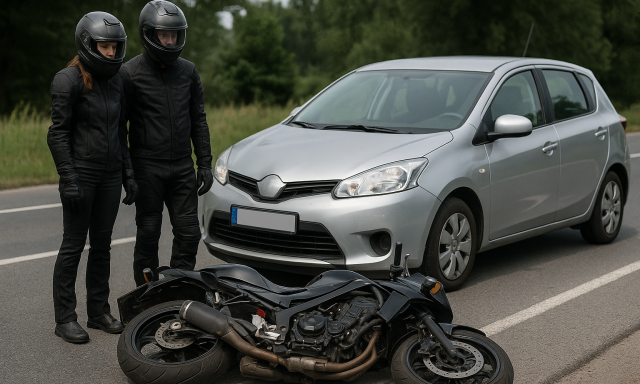 El&uuml;t&ouml;ttek Balatonfenyvesn&eacute;l egy motoros p&aacute;rt, szemtan&uacute;kat keresnek
