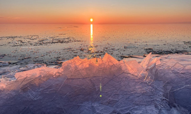 Elkezdett befagyni a Balaton