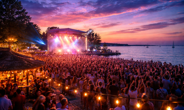 &Uacute;j korszak j&ouml;het a Balatonn&aacute;l: v&iacute;zparti koncertt&eacute;rrel p&ouml;rgetn&eacute; fel a nyarat Balatonlelle