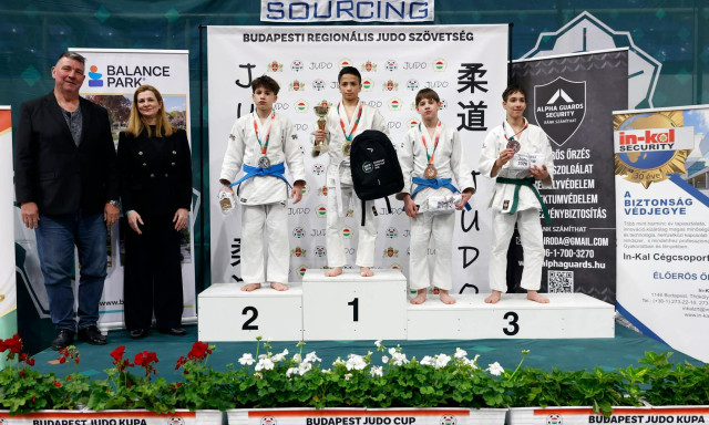 Nemzetk&ouml;zi versenyen brill&iacute;roztak a KASI jud&oacute;sai - H&aacute;rom ez&uuml;st&ouml;t hoztak haza