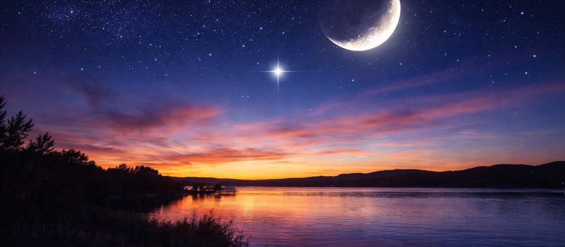 Ritka &eacute;gi l&aacute;tv&aacute;ny j&ouml;n: a Hold &eacute;s a V&eacute;nusz egy&uuml;tt ragyog a tavasz első est&eacute;j&eacute;n