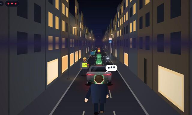 Vide&oacute;j&aacute;t&eacute;k k&eacute;sz&uuml;lt Hank&oacute;r&oacute;l, amiben a főv&aacute;ros utc&aacute;in kell &uuml;ld&ouml;zni az őt fak&eacute;pn&eacute;l hagy&oacute; aut&oacute;t