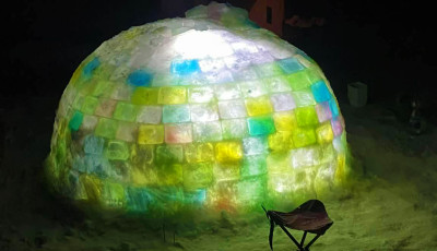 Kaposv&aacute;ron &eacute;p&uuml;lt meg a t&eacute;l legsz&iacute;nesebb igluja: 450 j&eacute;gt&eacute;gla, 5 nap &eacute;s egy hatalmas adag szeretet