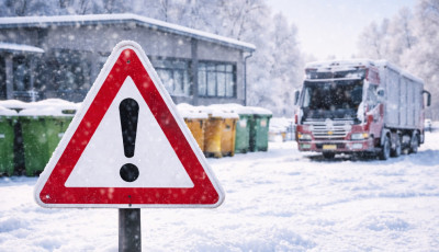 Az extr&eacute;m időj&aacute;r&aacute;s miatt p&eacute;nteken le&aacute;ll a hullad&eacute;ksz&aacute;ll&iacute;t&aacute;s Kaposv&aacute;ron