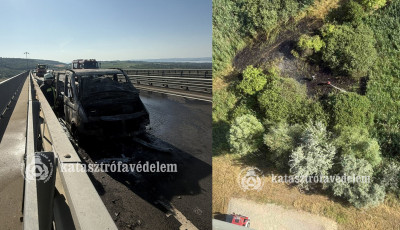 Kisteheraut&oacute; &eacute;gett a Kőr&ouml;shegyi v&ouml;lgyh&iacute;don, a tűz az aljn&ouml;v&eacute;nyzetre is &aacute;tterjedt