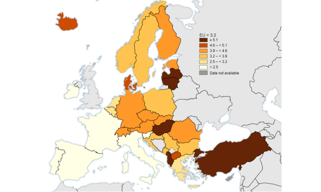 Magyarorsz&aacute;gon k&ouml;tik a legt&ouml;bb h&aacute;zass&aacute;got Eur&oacute;p&aacute;ban