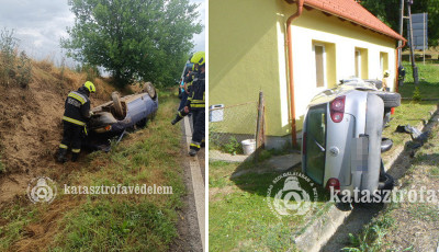 Jut&aacute;n&aacute;l &eacute;s Somogyv&aacute;rn&aacute;l is cs&uacute;nya aut&oacute;baleset t&ouml;rt&eacute;nt
