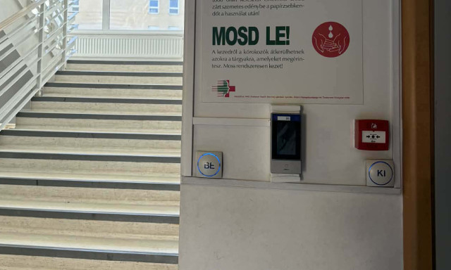 A kaposv&aacute;ri k&oacute;rh&aacute;zban is leszerelhetik az arcfelismerő rendszert