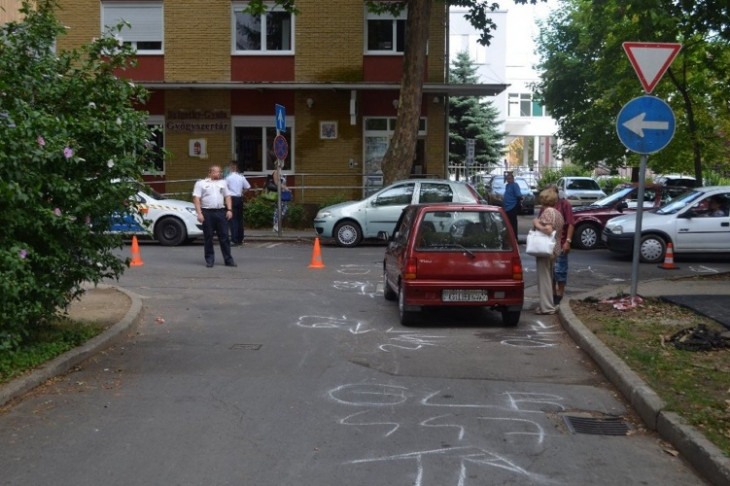 Gyalogost gázoltak a Tallián Gyula utcánál
