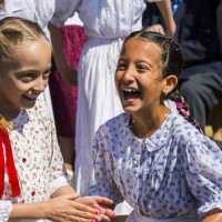 Na ezért nem hervadnak el a szennai lányok! Húsvéti forgatag KÉPGALÉRIA a skanzenből