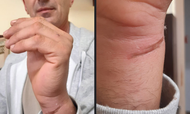 New York-i c&eacute;g alkalmazottjainak nevezte az őt igazoltat&oacute; somogyi rendőr&ouml;ket, bilincs lett a v&eacute;ge - VIDE&Oacute;