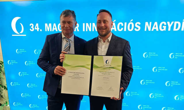 Magyar Innov&aacute;ci&oacute;s Nagyd&iacute;j: dobog&oacute;s lett az OptiCost Kft. MediConSec rendszere