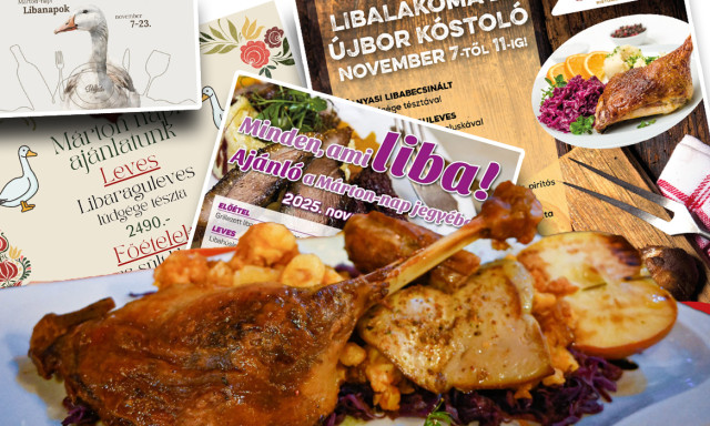 Mindj&aacute;rt itt a M&aacute;rton-nap, fusd &aacute;t a kaposv&aacute;ri libavacsora k&iacute;n&aacute;latot!