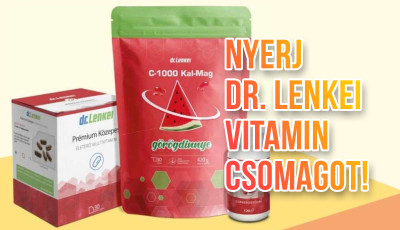 Nyerj vitamin aj&aacute;nd&eacute;kcsomagot a kaposv&aacute;ri Dr. Lenkei &Eacute;leterő Centrumt&oacute;l!