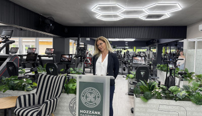&Aacute;tadt&aacute;k a teljesen fel&uacute;j&iacute;tott Fitness Ar&eacute;n&aacute;t Kaposv&aacute;ron