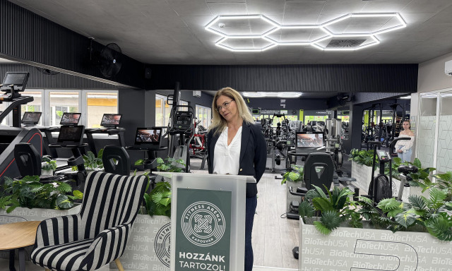&Aacute;tadt&aacute;k a teljesen fel&uacute;j&iacute;tott Fitness Ar&eacute;n&aacute;t Kaposv&aacute;ron