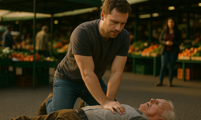 &Eacute;letet mentett egy szabadnapos rendőr a nagyat&aacute;di piacon