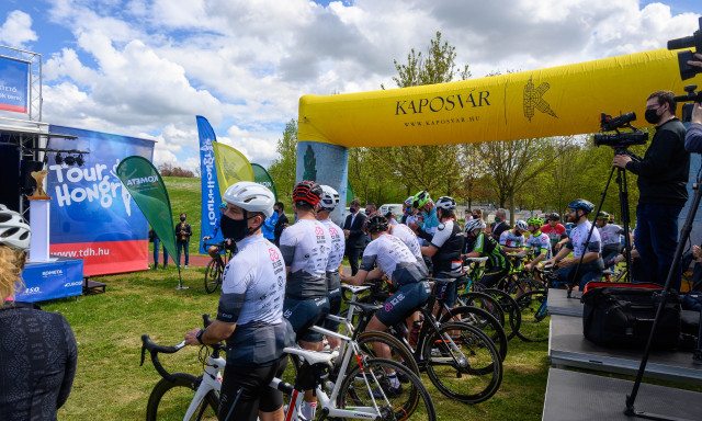 M&aacute;jus elej&eacute;n rajtol a Tour de Hongrie, Kaposv&aacute;r az első meg&aacute;ll&oacute;