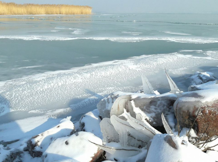 Nincs szebb most a Balatonnál! - Nagy jeges part fotó válogatás