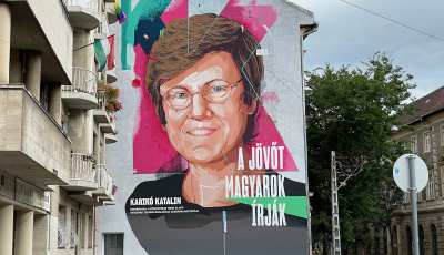 Karik&oacute; Katalin munk&aacute;ss&aacute;ga egy spanyol street art műv&eacute;szt is megihletett