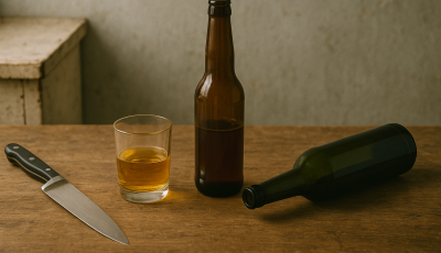 Konyhak&eacute;ssel dob&aacute;l&oacute;zott az ittas gerlep&aacute;r, cs&uacute;nya s&eacute;r&uuml;l&eacute;s lett a v&eacute;ge