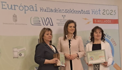 Eur&oacute;pai Hullad&eacute;kcs&ouml;kkent&eacute;si H&eacute;t - A Kaposv&aacute;ri &Oacute;voda K&ouml;zpont első helyez&eacute;st &eacute;rt el &eacute;s nemzetk&ouml;zi d&iacute;jra jel&ouml;lik