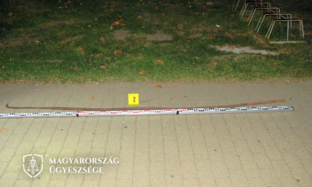 Vasr&uacute;ddal &uuml;t&ouml;tte az any&oacute;s&aacute;t Barcson - Anya &eacute;s l&aacute;nya egy doh&aacute;nyboltba menek&uuml;lt az őrj&ouml;ngő f&eacute;rfi elől